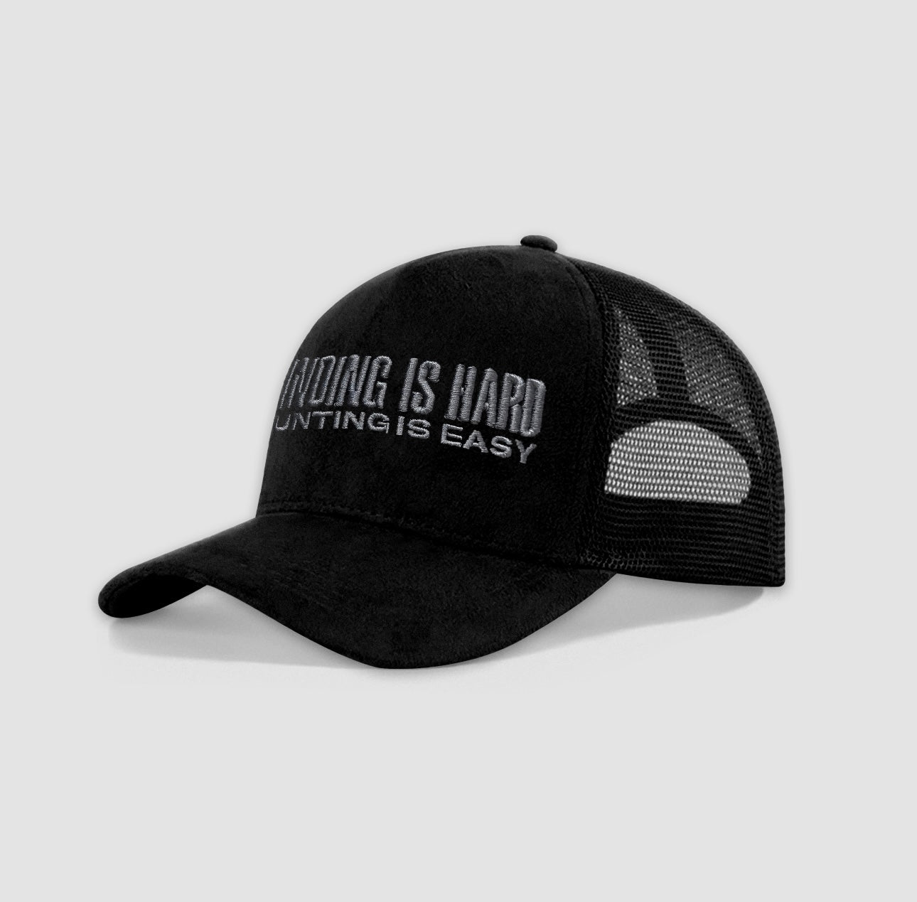 GRINDING IS HARD - CAP (GREY)