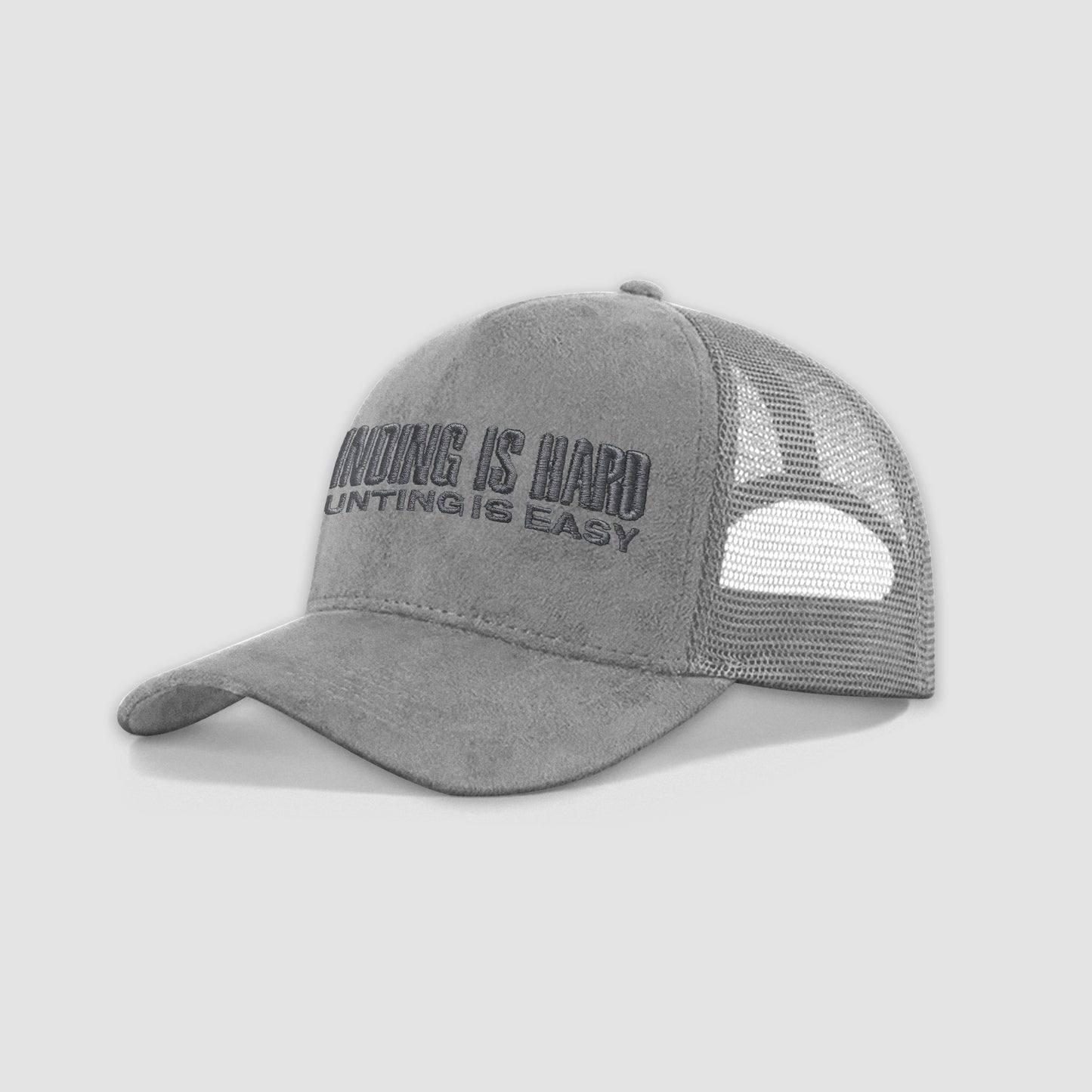 GRINDING IS HARD - CAP (GREY) NEW