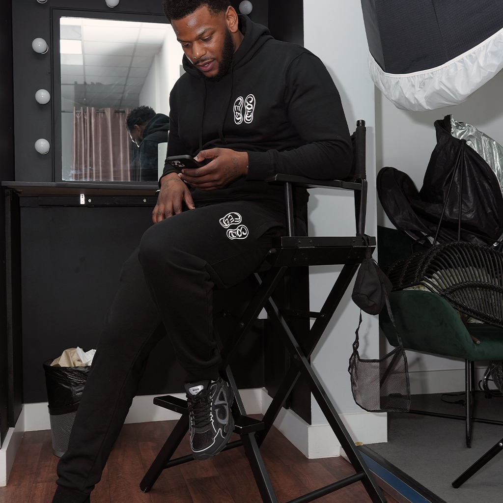 COLD FEET BLACK TRACKSUIT