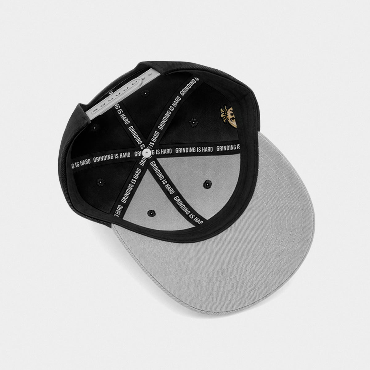 GRINDING IS HARD CAP 2026 - BLACK / GREY